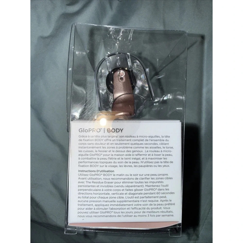 BeautyBio GloPRO Body Microtip Attachment Head NEW IN BOX